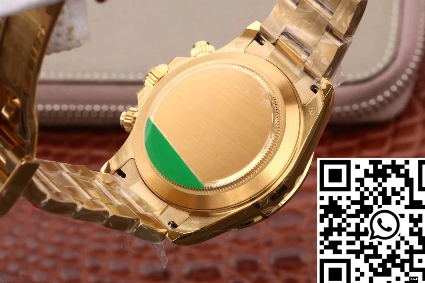 Cosmograph Black JH M116508-0004 Gold Rolex Yellow Factory Daytona Dial 0303